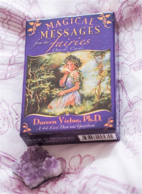 Magggical messages from the fairies oracle cards